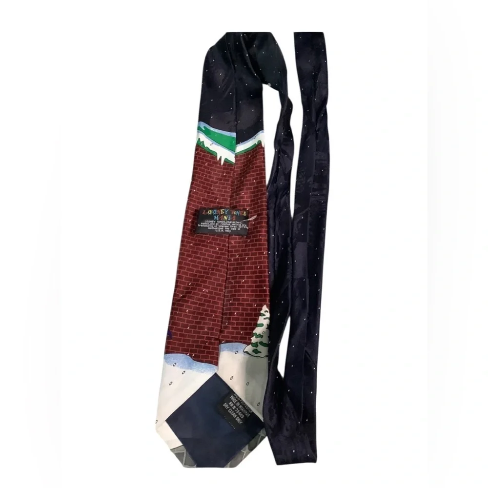 Looney toon Christmas Novelty Necktie